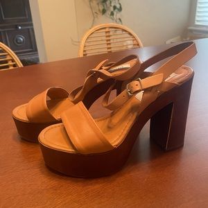 Steve Madden Wooden Platform